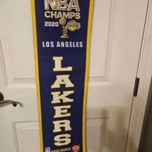 NBA Champs Lakers 2020 Finals Champion Banner